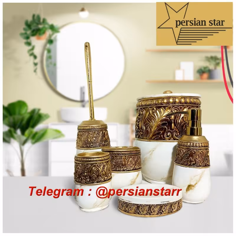 سرویس بهداشتی 6پارچه رزین الماس پتینه 