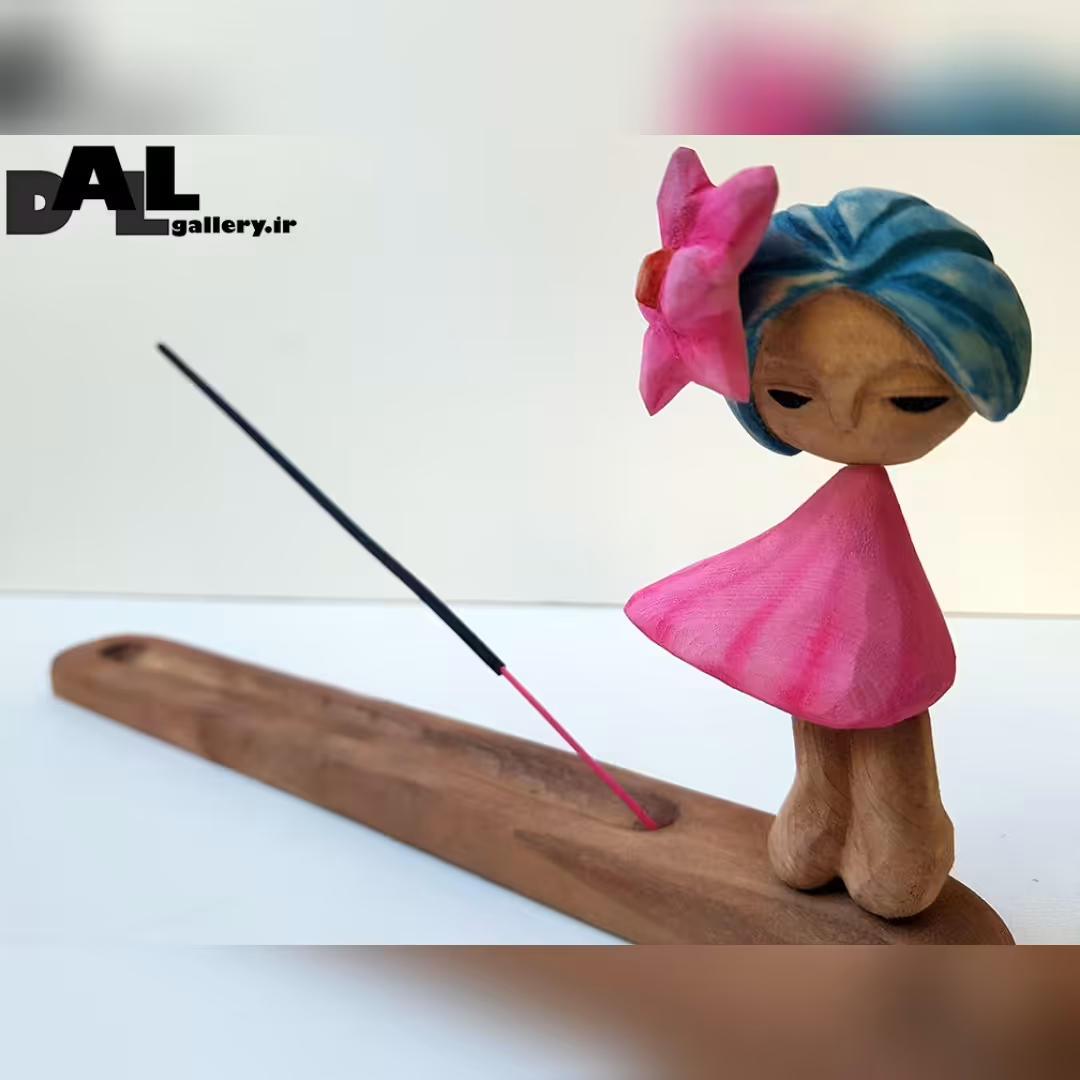 جاعودی چوبی  پیکرتراشی طرح السا