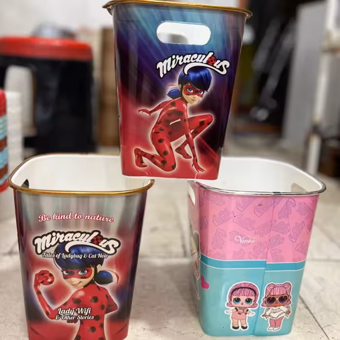 سطل کاغذ سطل اتاق کودک