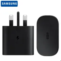 آداپتور شارژر سامسونگ 25 وات مدل 25W EP-TA800 اصلی گارانتی شرکتی صد در صد اورجینال پلمپ(ارسال رایگان) 