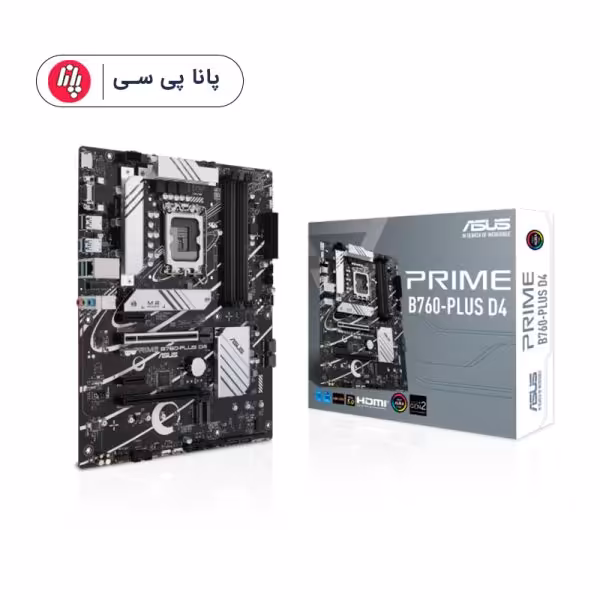 مادربرد ایسوس مدل ASUS PRIME B760 PLUS D4