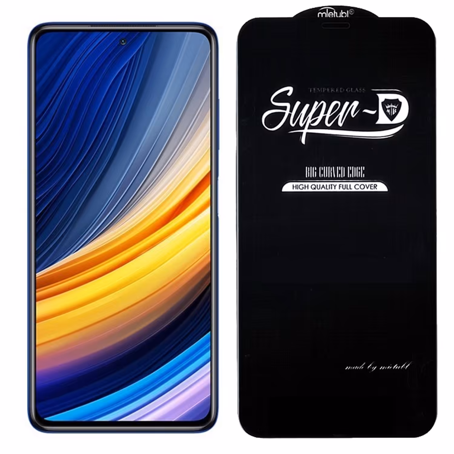 گلس Poco X3 و Poco X3 Pro برند Super D