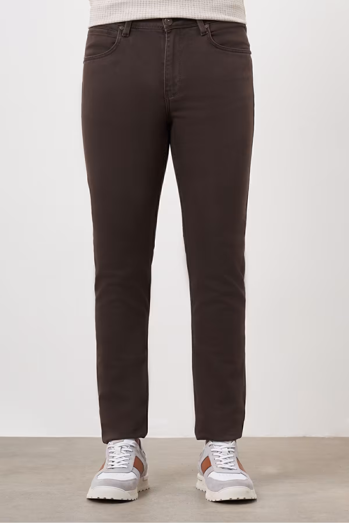 شلوار جین چند رنگ مردانه پنبه فصلی قهوه 5 CEP FIT JEAN Morven