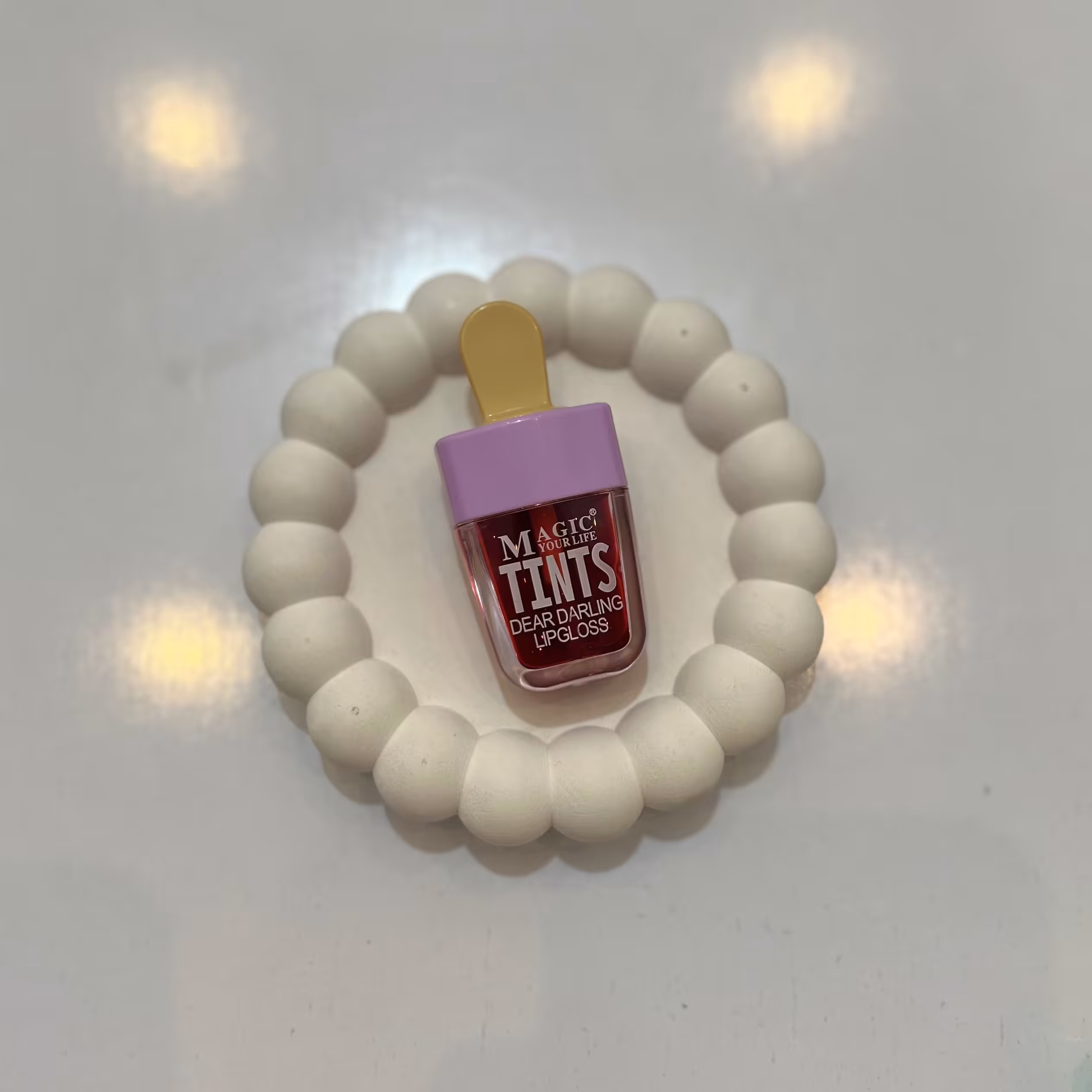 تینت لب و گونه بستنی مجیک (بستنی چوبی بنفش )