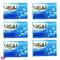 صابون نیلوفر آبی و ترنج لوکس مدل Aqua Sparkle وزن ۹۰ گرم بسته 6 عددی