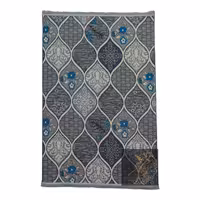 گلیم ماشینی  طرح هانیه نقره ای( 1 در  1.5 ) یک و نیم متری6رنگ وزن 2کیلوگرم با هزینه ارسال پس کرایه