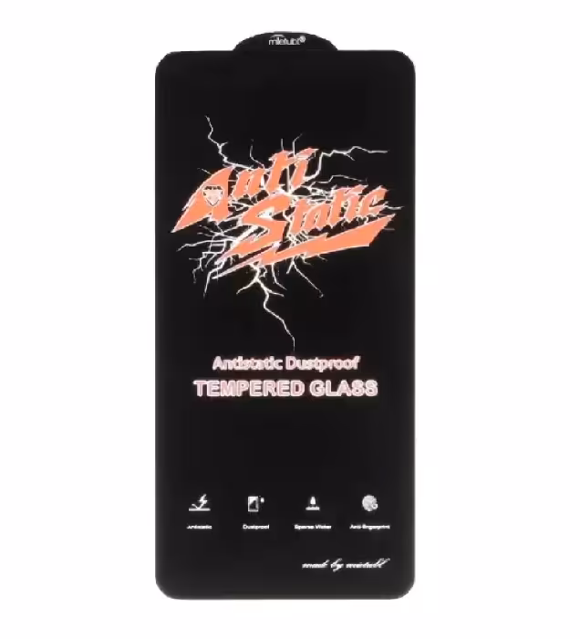 محافظ تمام صفحه (گلس) آنتی استاتیک سامسونگ Galaxy S24 FE مدل Antistatic Dustproof