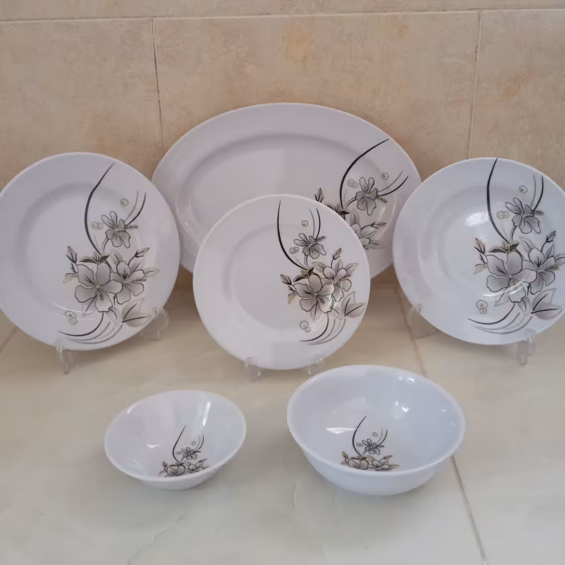 ملامین 31پارچه نشکن مارک سپید یزد