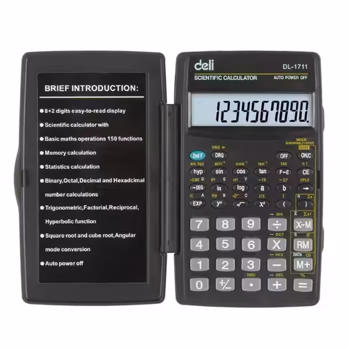ماشین حساب دلی مدل dl-1711