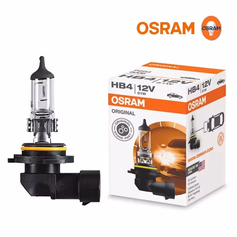 لامپ خودرو فابریک اسرام اورجینال پایه9006(بسته بندی 1 عددی)