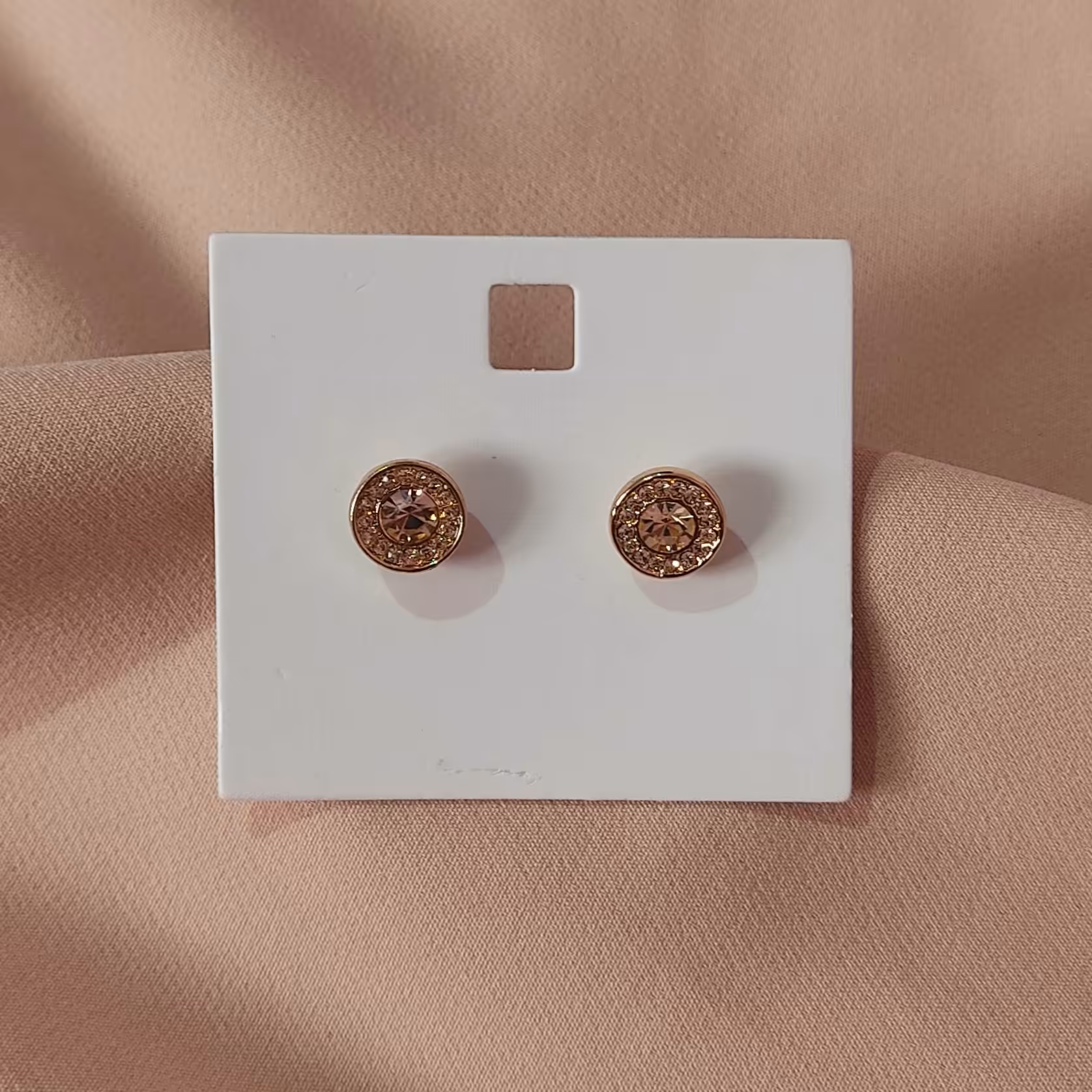 گوشواره تک نگین 