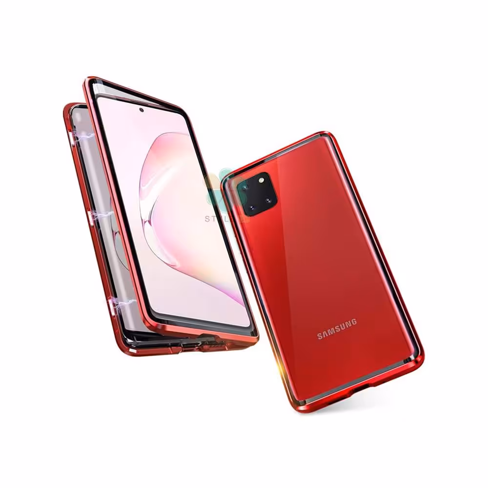 محافظ 360 درجه شیشه ای مگنتی گوشی سامسونگ Galaxy Note 10 Lite