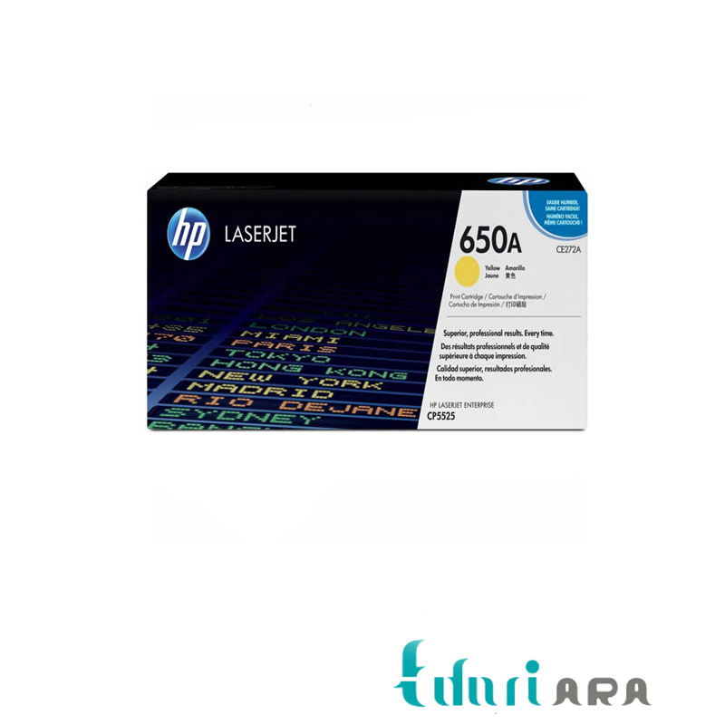 کارتریج تونر لیزری زرد اچ پی مدل 650A