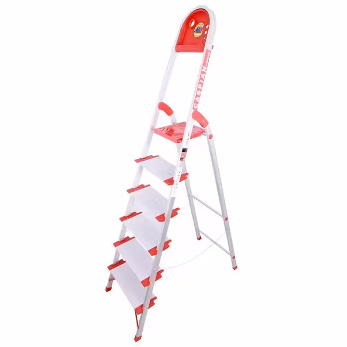 نردبان 6 پله آلوم راد مدل کاسپین 