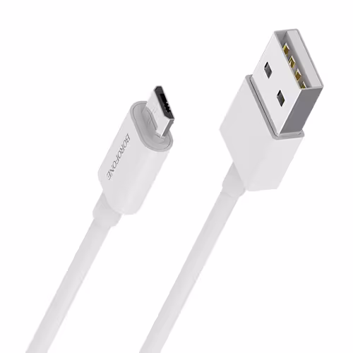 کابل تبدیل USB به MicroUSB بروفون مدل BX3 طول 1 متر