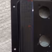 قاب ترمینال فلزی مستطیل