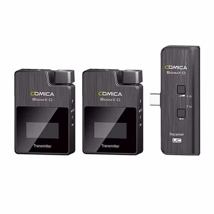ست میکروفون وایرلس کامیکا مدل BoomX-D D2