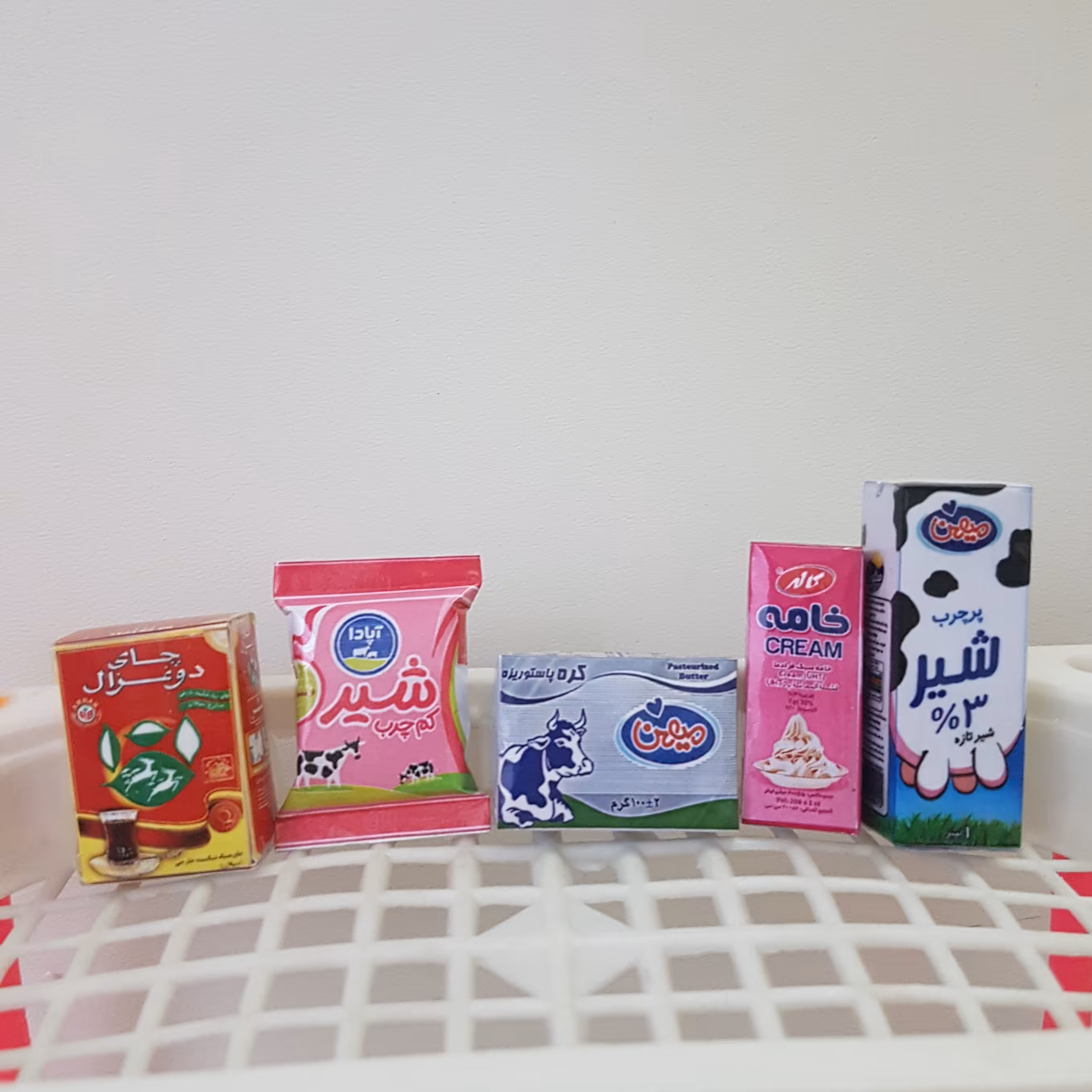 مگنت پک صبحانه1 مینیاتوری -5عددی-نوستالوژی- مگنت رویخچالی