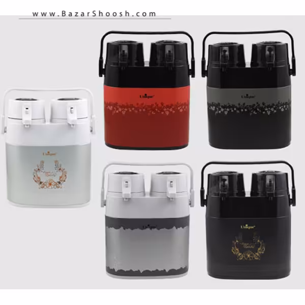 فلاسک دوقلو 2 لیتری استیل یونیک مدل UN-9050