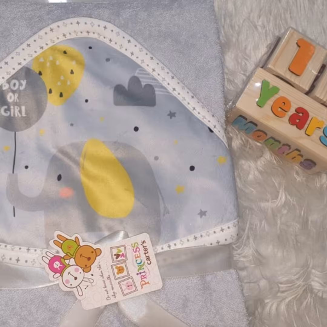 حوله و لیف نوزاد مارک کارترز 



