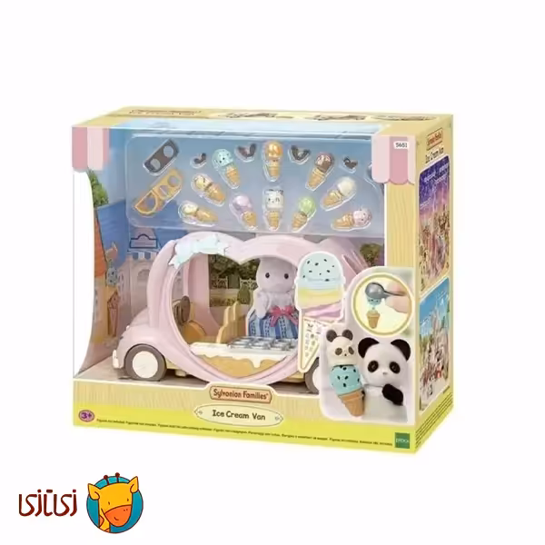 اسباب بازی سیلوانیان فامیلیز مدل Ice Cream Van کد 5651