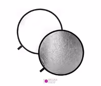 رفلکتور 2 کاره سفید نقره ای Zomei 110cm