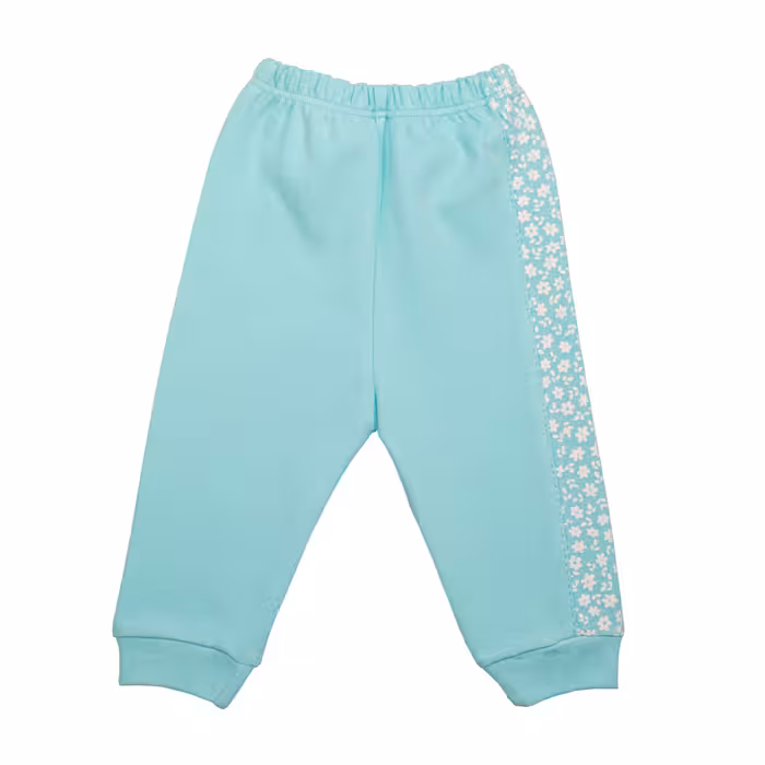 شلوار نوزادی تاینی کیدز مدل بهار سبز بنتون کد SP10108