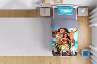 روتختی یک نفره آلوئه ورا لومانا 4تکه طرح Moana