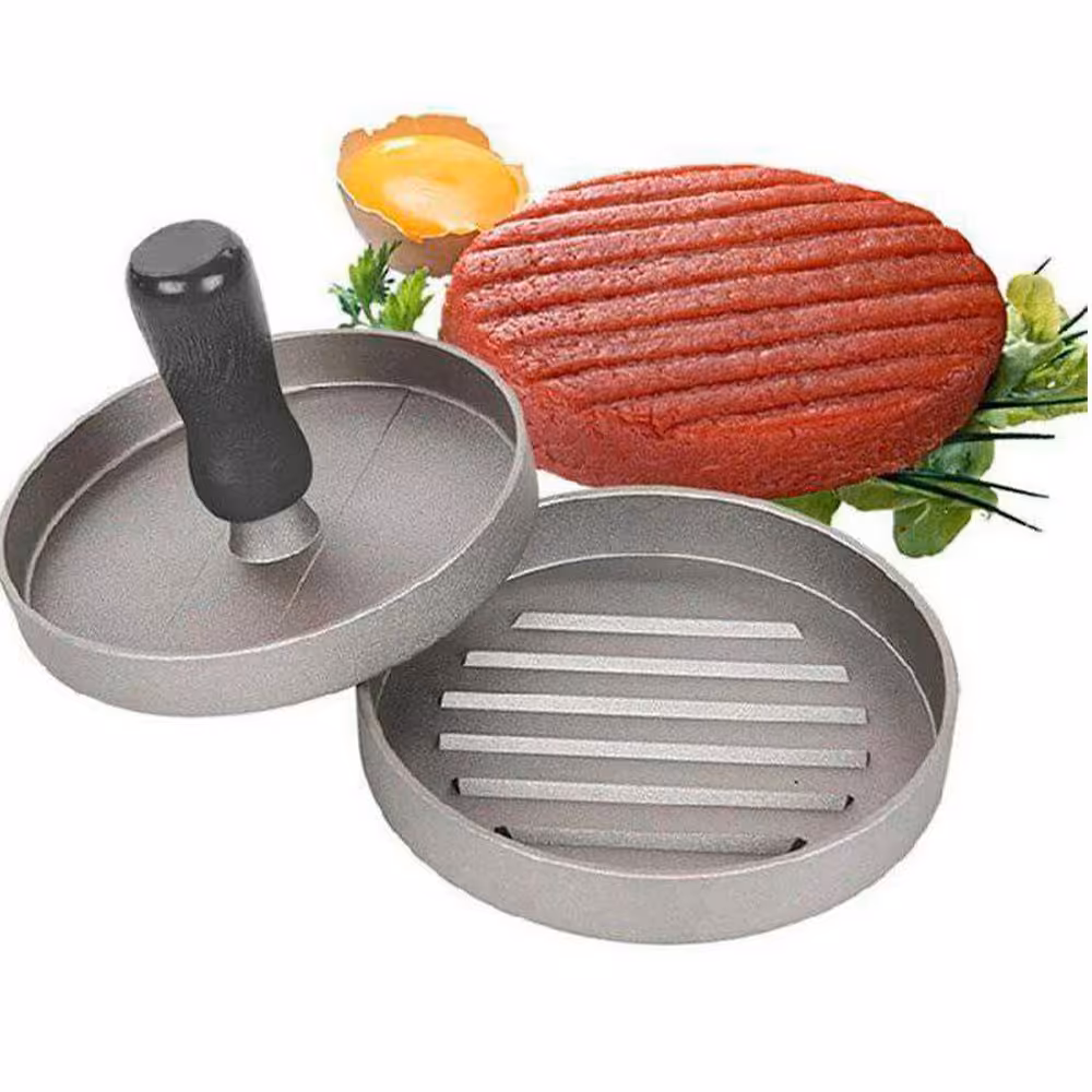  همبرگرزن حرفه ای فلزی درجه یک