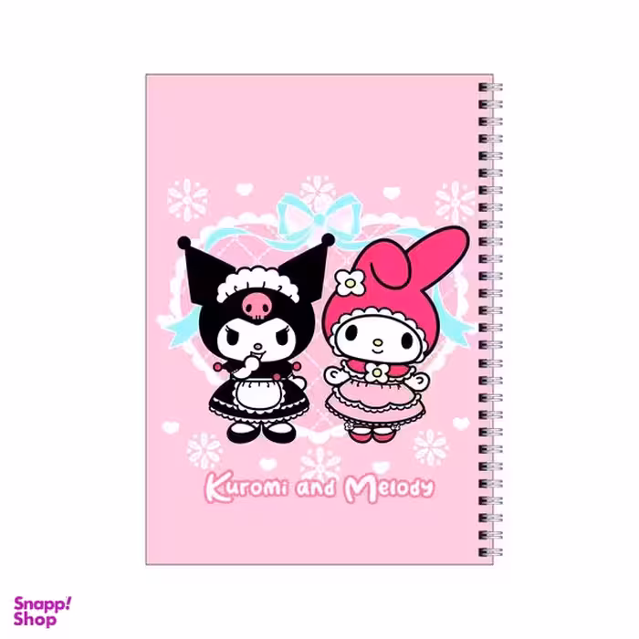 دفتر مشق 100 برگ بامبیلیپ طرح کرومی و ملودی کد 5014117