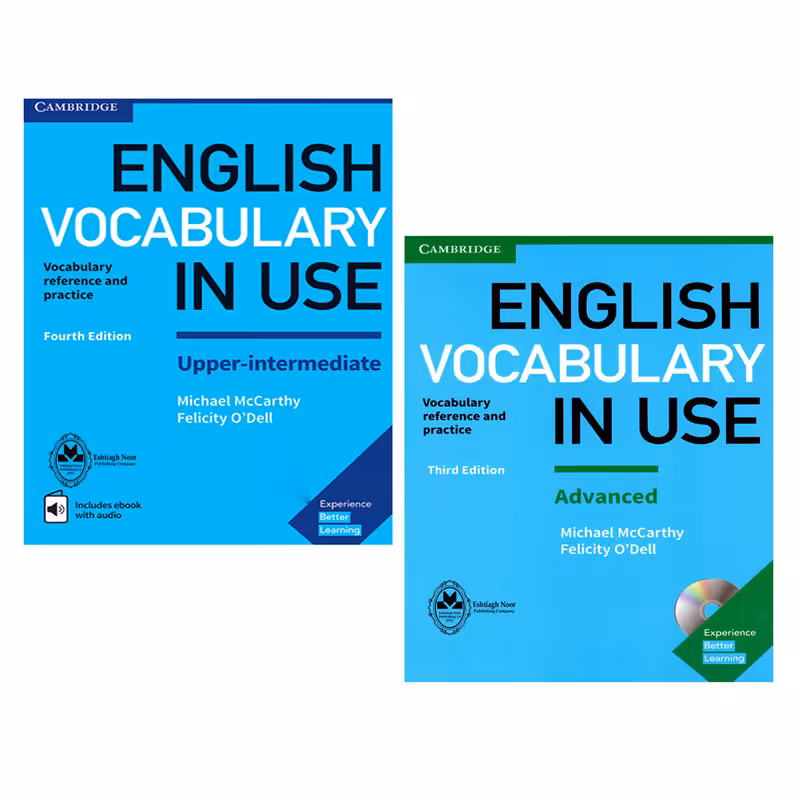 کتاب English Vocabulary in Use اثر Michael McCarthy And Felicity O`dell انتشارات اشتیاق نور دو جلدی