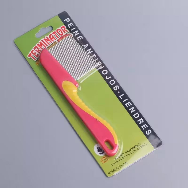 شانه ضد شپش ترمیناتور از بین برنده ی شپش ، رشک و تخم های شپش