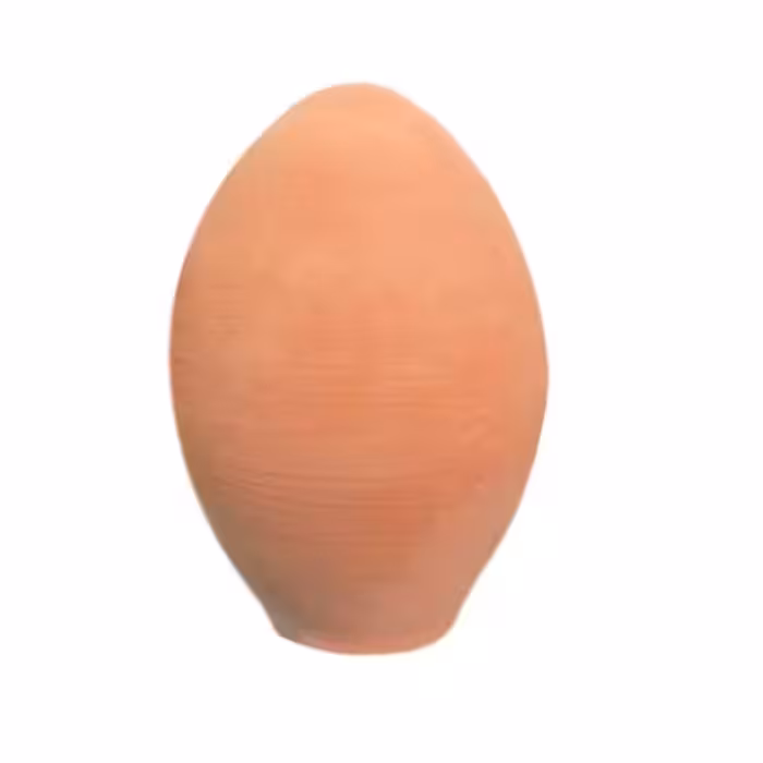 تخم مرغ سفالی مدل خام 