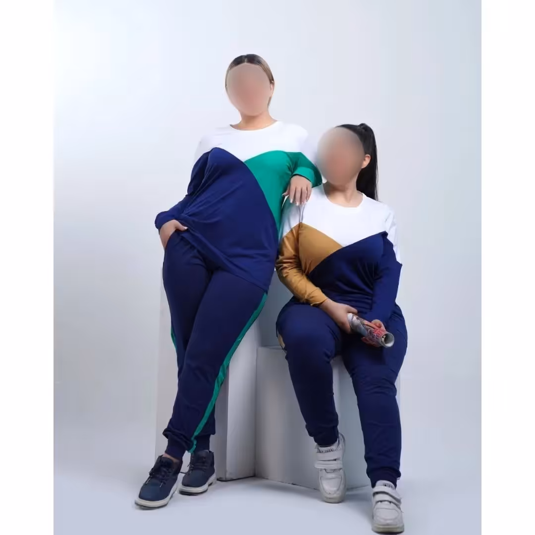 ست راحتی پنبه زنانه سایز بزرگ