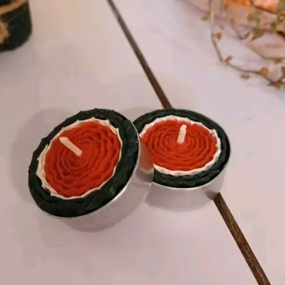 شمع یلدا وارمر موم عسل