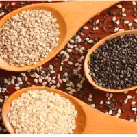 کنجد سفید ایرانی (100 گرم ) آجیل و خشکبار شفا 