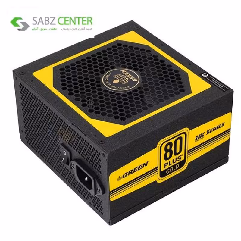 منبع تغذیه کامپیوتر گرین مدل GP450A-UK
