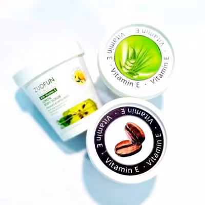 پک چهار عددی اسکراپ صورت و بدن و روشن کننده نواحی حساس