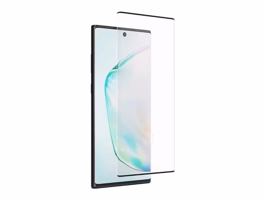 محافظ صفحه نمایش شیشه ای سامسونگ نوت 10 پلاس گرین Green Samsung Note 10 Plus 3D Curved Hot Bending Glass