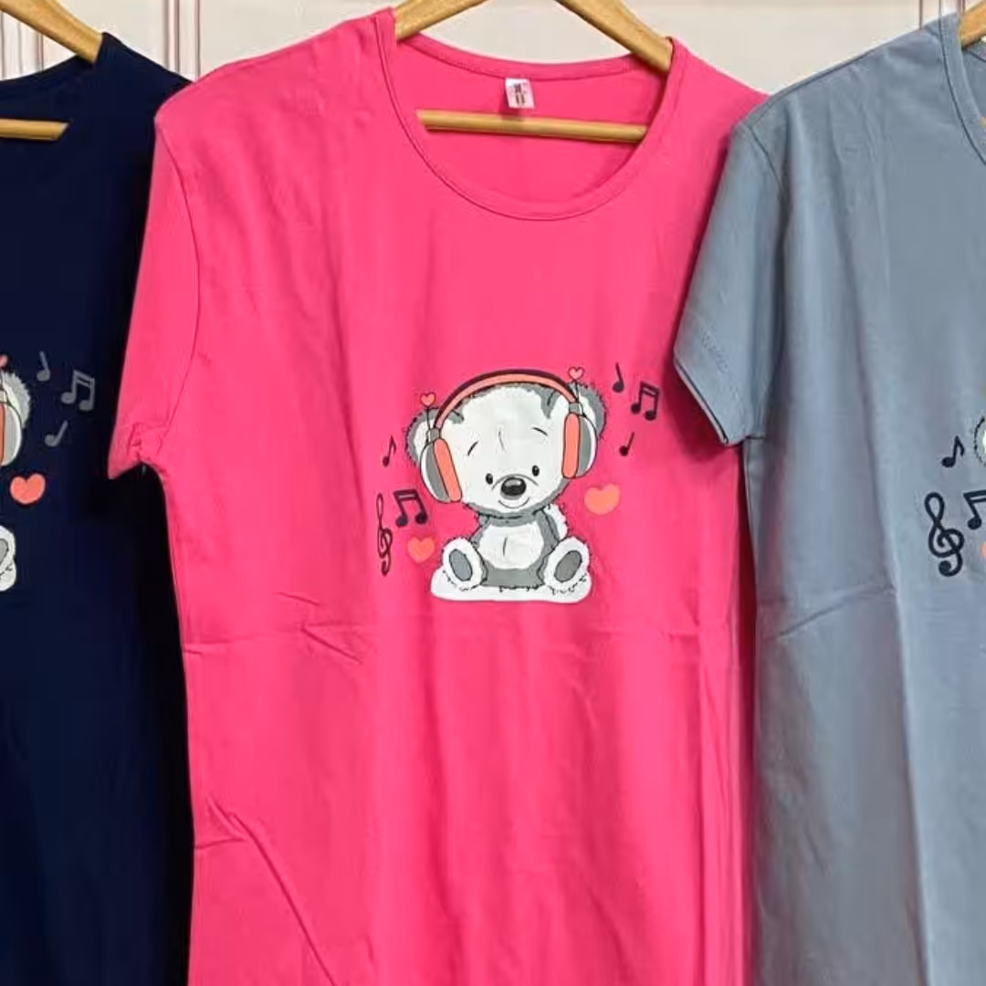 تی شرت نخ پنبه ایکس لارج