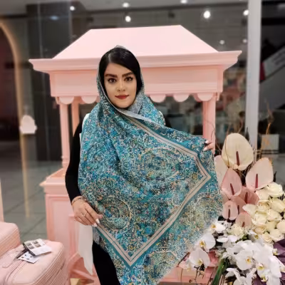 شال بهاره شال عیدانه شال نخی دخترانه شال نخی زنانه