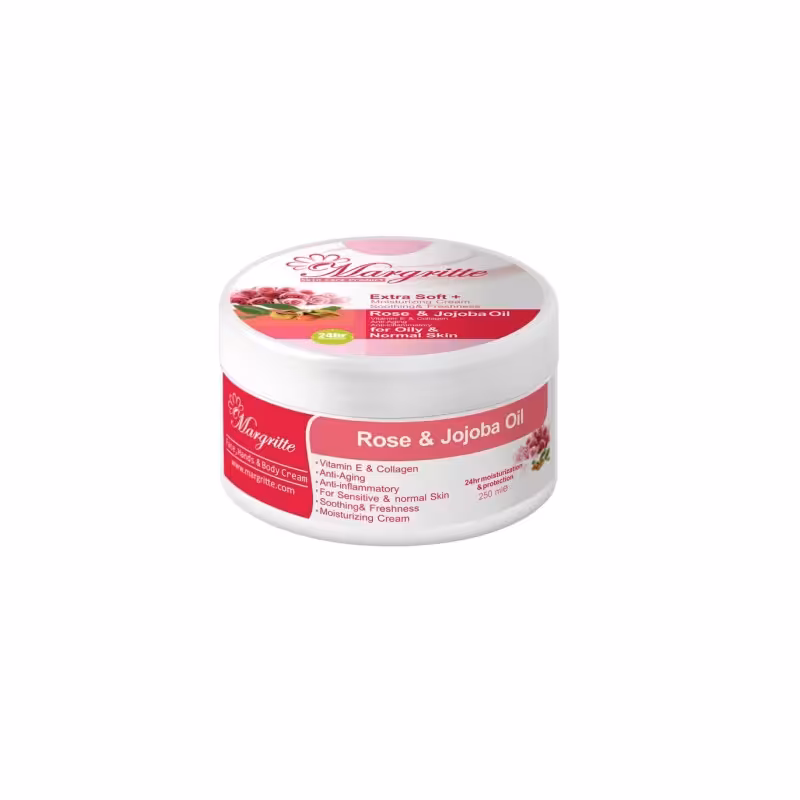کرم مرطوب کننده آبرسان رز جوجوبا کاسه ای مارگریت 150 میل