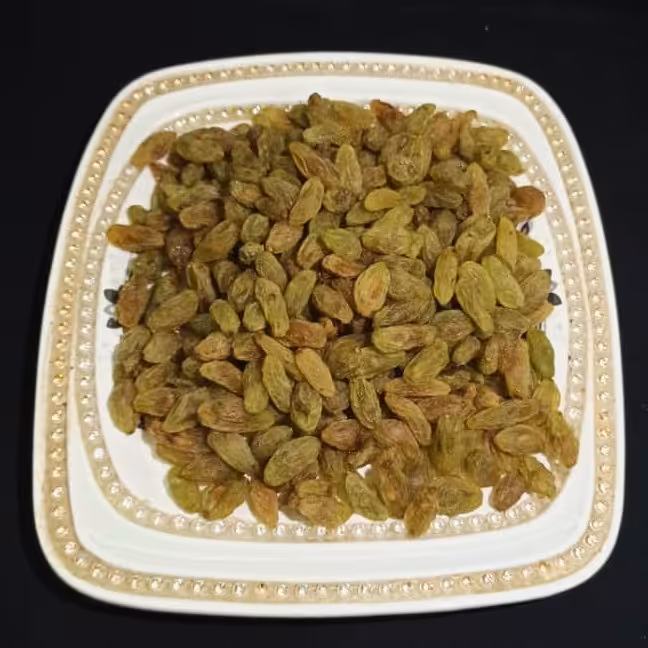 کشمش قلمی سبز نیم کیلویی امسالی 1402
