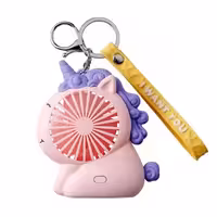 پنکه شارژی اسب تک شاخ مدل FAN TJ 01C