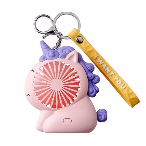 پنکه شارژی اسب تک شاخ مدل FAN TJ 01C