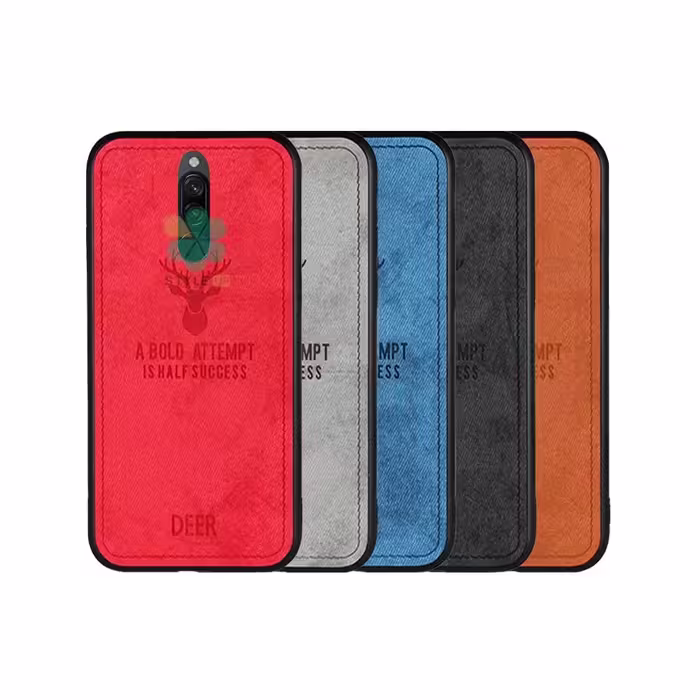 قاب گوشی شیائومی Xiaomi Redmi 8 پارچه ای طرح گوزن