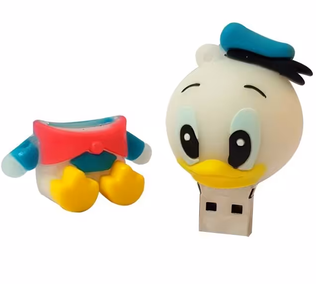 فلش مموری عروسکی مدل Duck2007 با ظرفیت 8 گیگابایت
