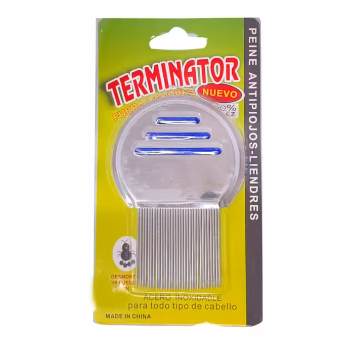 شانه ضد شپش تمام استیل ترمیناتور