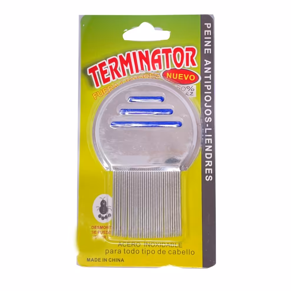 شانه ضد شپش تمام استیل ترمیناتور