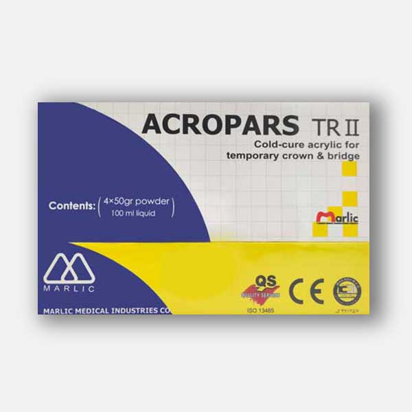 کیت روکش موقت آکروپارس TRII